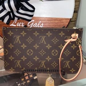 Price Drop this weekend only LV wristlet GM/MM - new never used- authentic